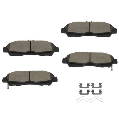 D1896 Front Ceramic Brake Pads Set 4PCS Buick Enclave 18-20 Cadillac XT5 17-20