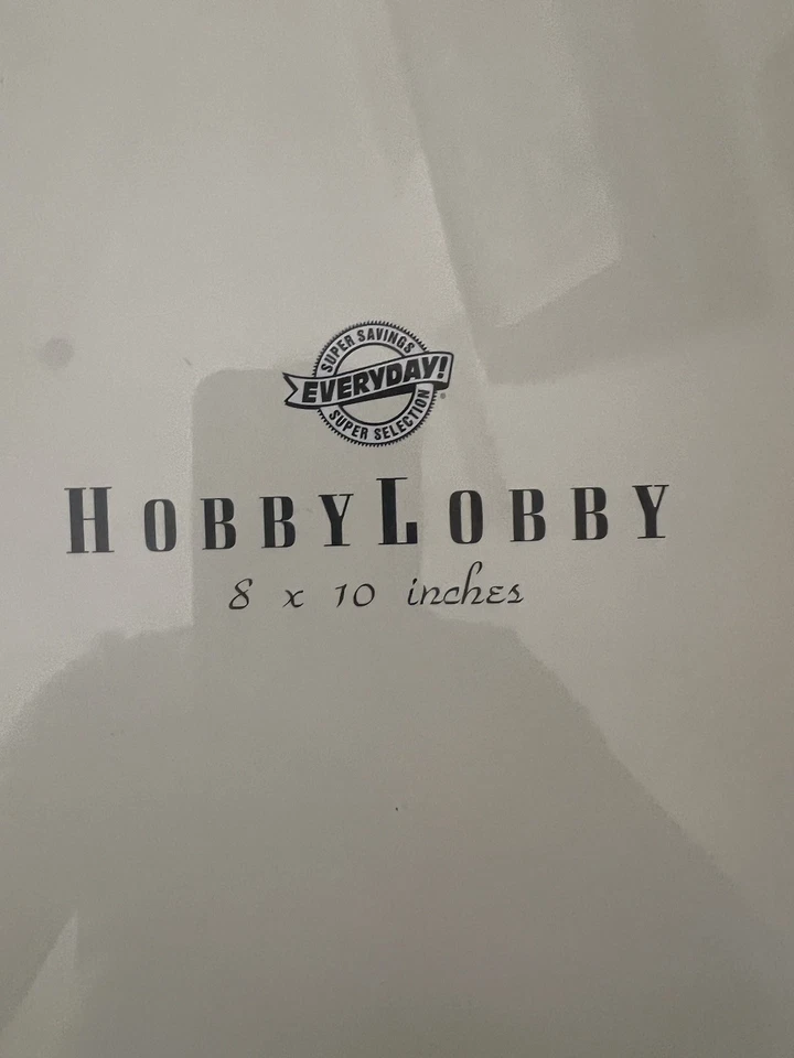 Marco de fotos con textura marrón oscuro/negro de Hobby Lobby para foto de 8x10 Foto 3 de 4