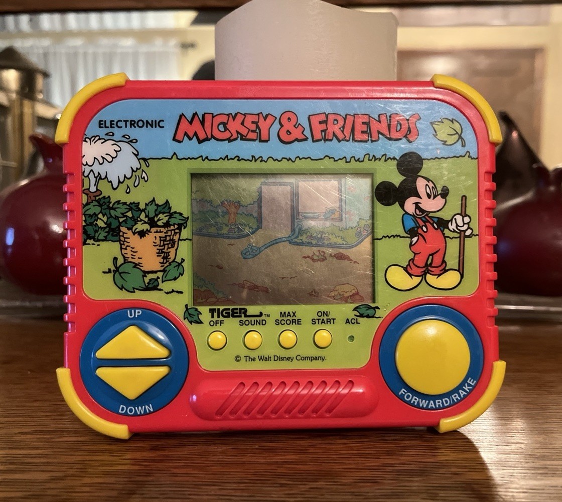 当時物 タイガー エレクトロニック ディズニー ミッキー&フレンズ LCDゲーム Tiger Electronics Disney Mickey & Friends LCD Game Vintage Sealed