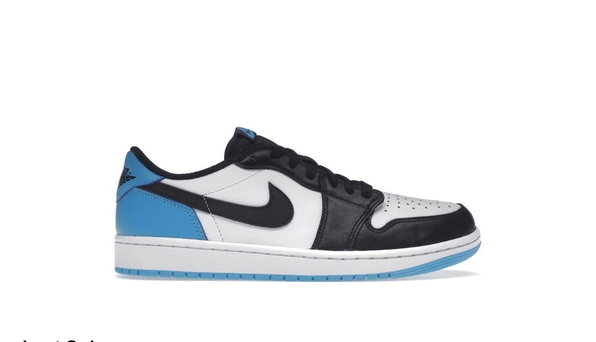 Jordan 1 Retro Low OG UNC Dark Powder Blue W for Sale