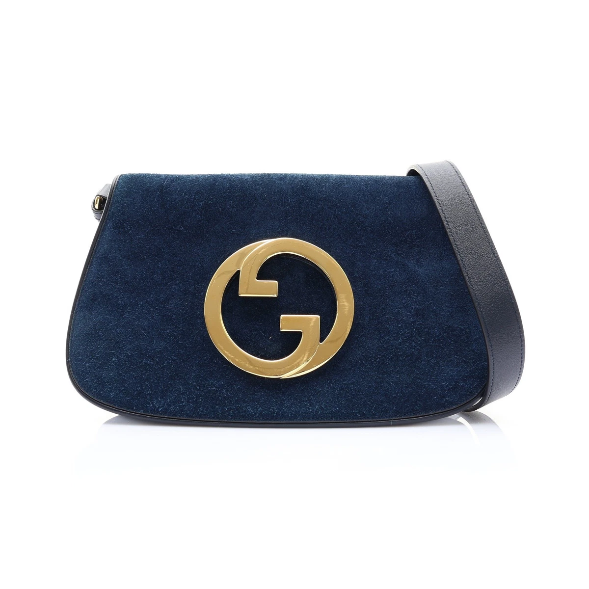 Gucci Blue Suede Exterior Bags & Handbags for Women for sale | eBay