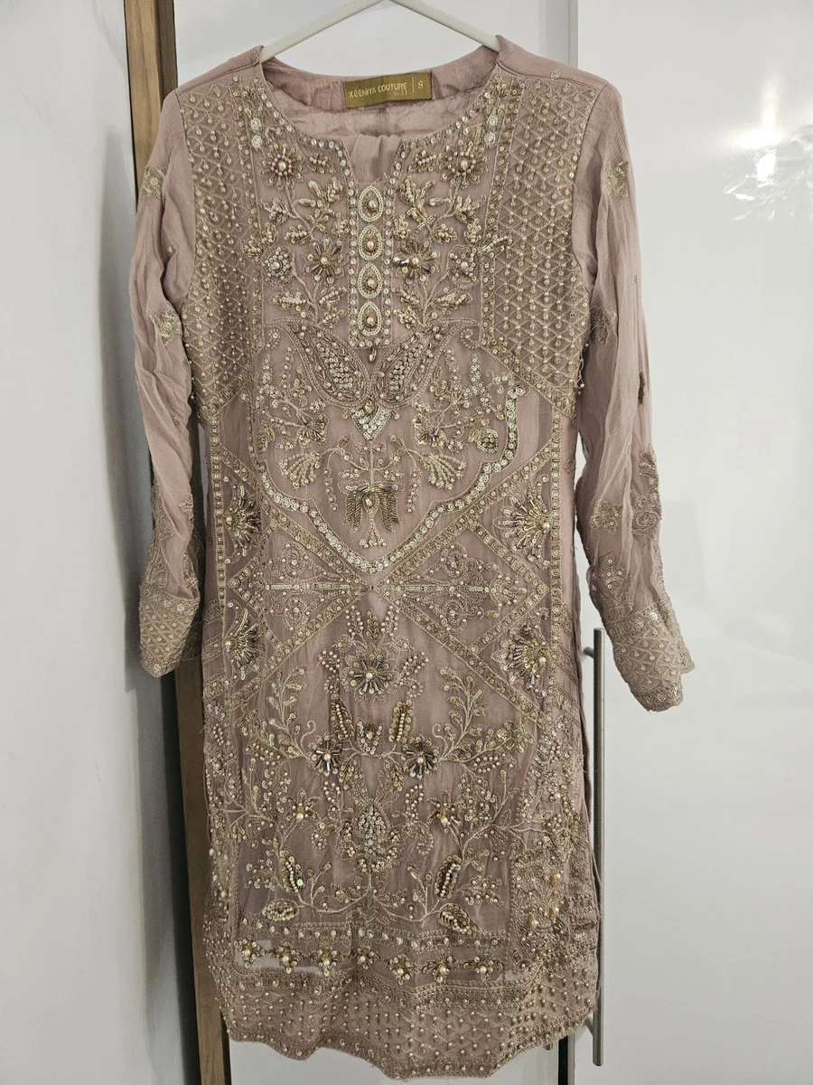 sachin and babi light blue dress MARIA.B Luxury Chiffon Wedding Formals – MPC-23-103 Lilac – YourLibaas main image 0