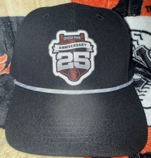 San Francisco Giants Oracle Park 25th Anniversary Roped Hat