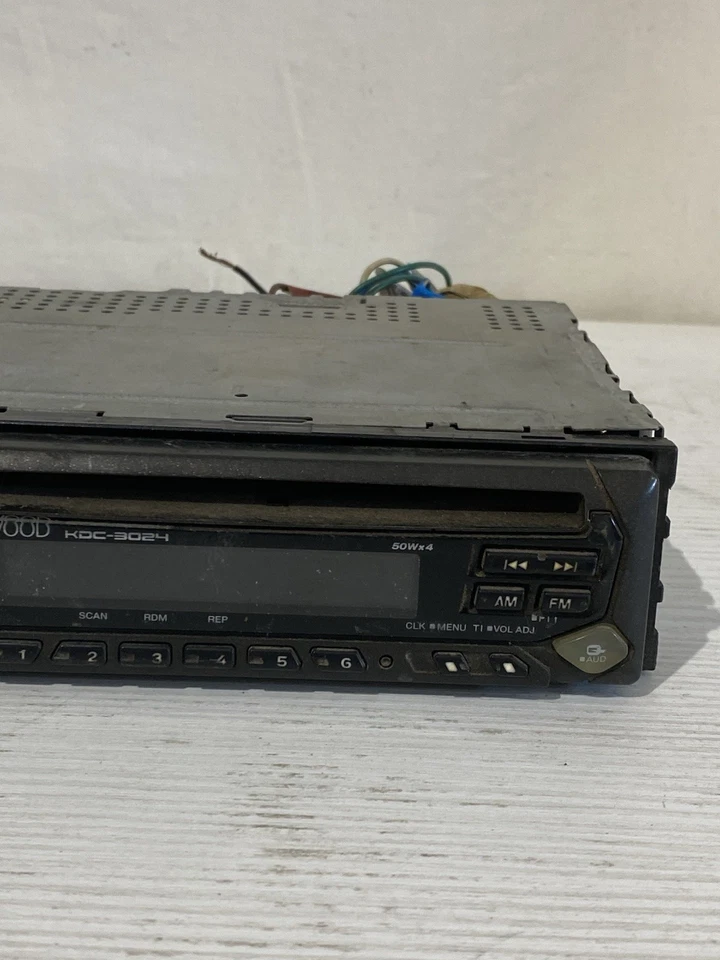 Kenwood KDC-3024 autoradio CD RDS 1-DIN 50Wx4 – non testato, per ricambi - Immagine 4 di 4