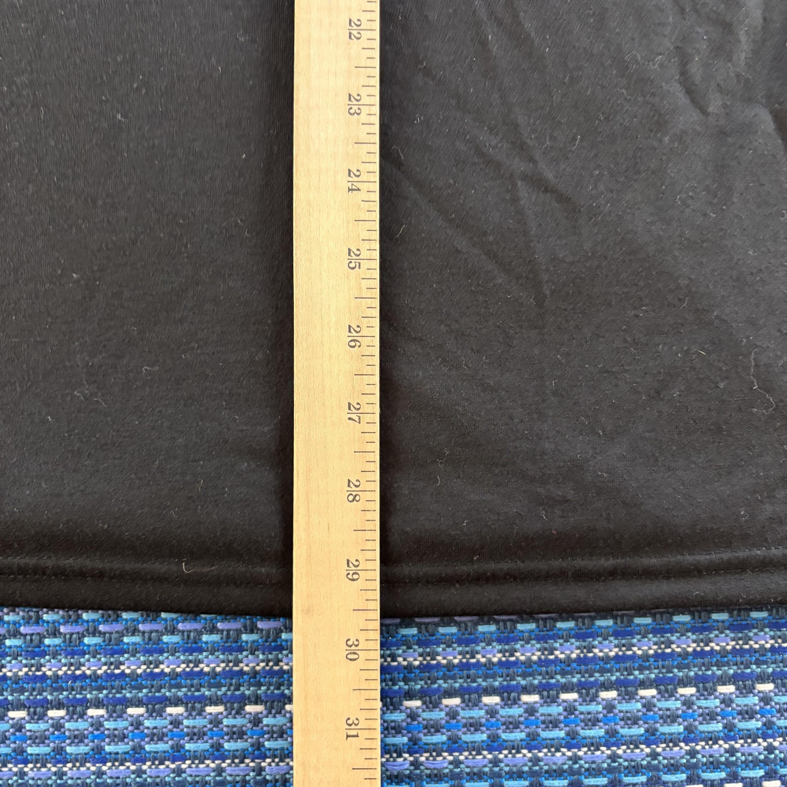 Buffalo Outdoors Henley Shirt Mens Large Black 3-Button Short Sleeve Pocket