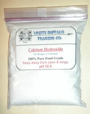 1 US LB Calcium Hydroxide Ca(OH)2; Edible/ Hydrated/ Pickling/ Slaked Lime pound
