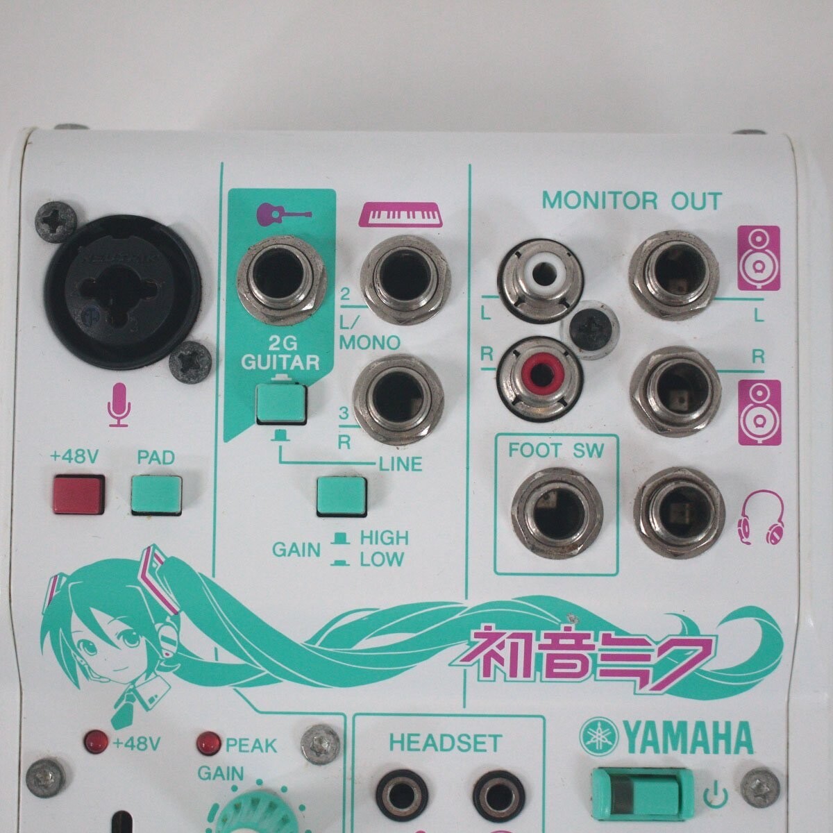 DTM・DAW YAMAHA AG03-MIKU YAMAHA AG03-MIKU Hatsune Miku Webcasting Mixer 3-Channel USB Audio