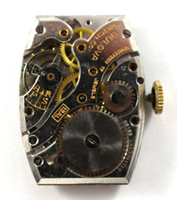 Vintage Bulova Manual Wind 17J 13AL Wrist Watch Movement lot.wp