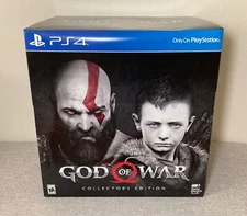God of War PS4 Collector's Edition - Statue/Cloth Map/Figures Only (Open Box)