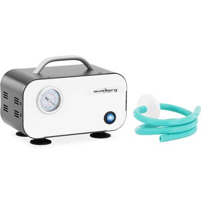 Elektrische Membran-Vakuumpumpe Laborpumpe Unterdruckpumpe ölfrei 20 W 10 l/min 