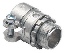 Bridgeport Fittings 408-DC2, Flexible Conduit Connector, 3/4In Squeeze, 1 PC