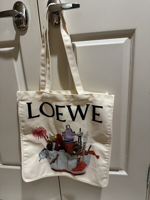 LOEWE LOEWE エコバッグ CRAFTED WORLD トートバッグ クラブテッド