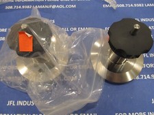 Asepco 2" Manual Actuator, MN20, 316 Stainless Steel, New Unused Surplus