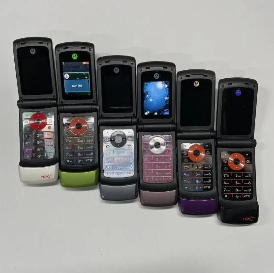 Téléphone Vintage Motorola E380 – GSM 900/1800, Occasion, Fonctionnel