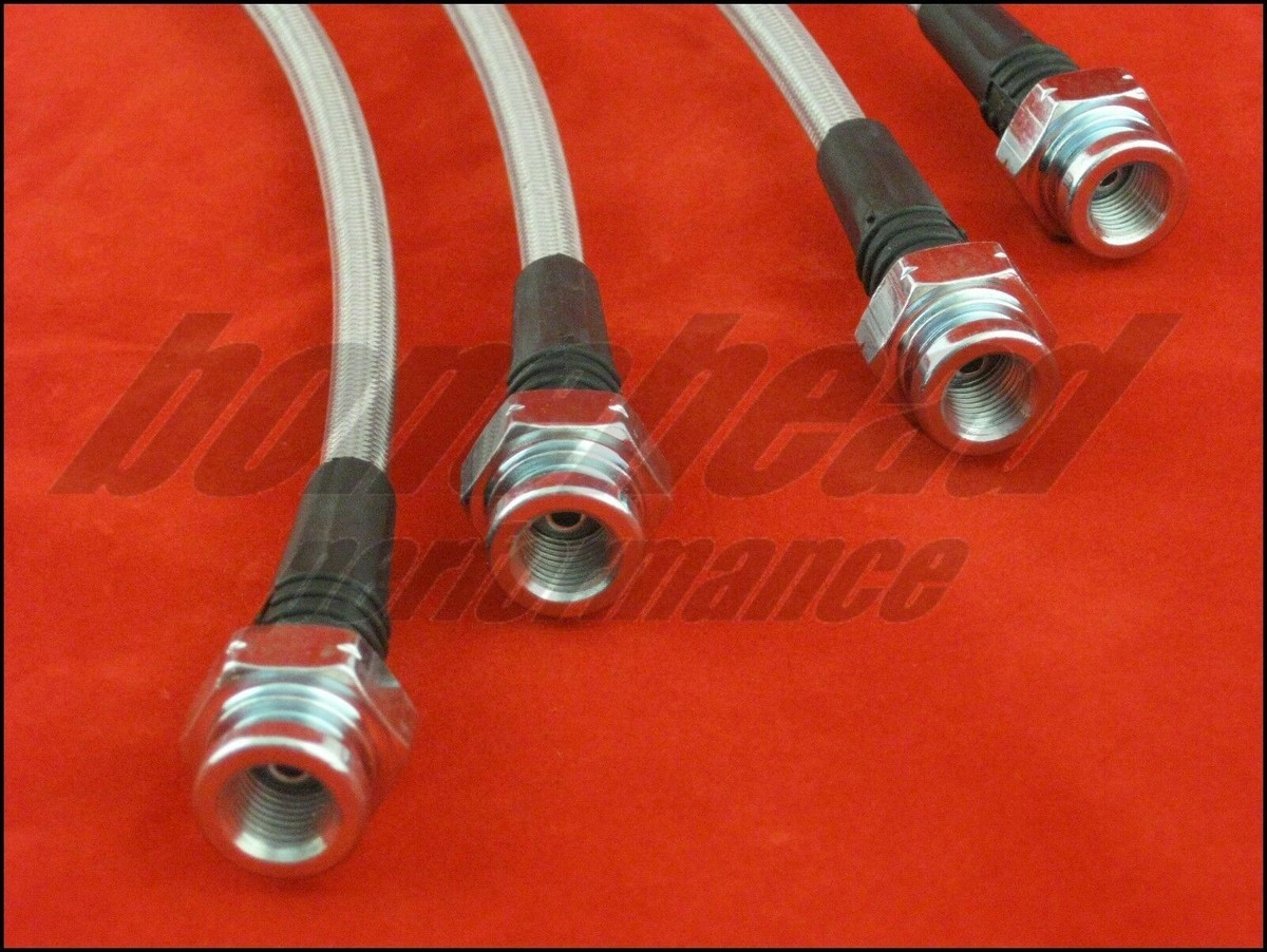 StopTech 06-15 Civic SI Stainless Steel Front Brake Lines