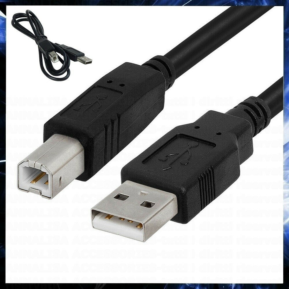 Switch Condivisione Stampante USB 2 Porte - Per 2 Computer, Commutazione Manuale, Include Cavi 1.5m
