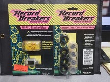 Hasbro RECORD BREAKERS WORLD OF SPEED Hi-Pro Engine Gear Car 1989  Knobby Tires