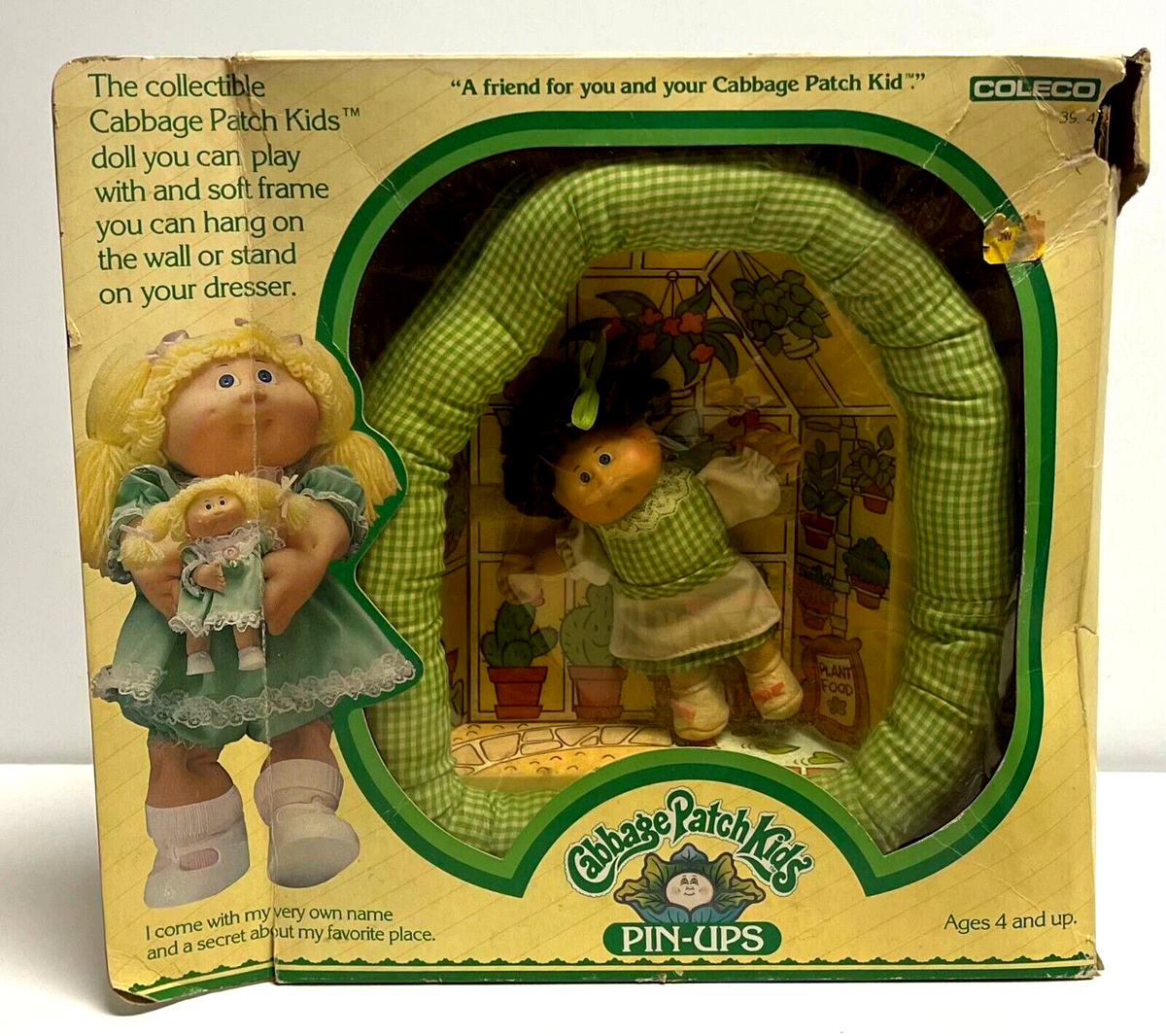 Vintage Cabbage Patch Kids Pin-Ups 1983 Minni Chrissie
