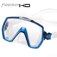 Tusa Tauchmaske M-1001 Freedom HD - Fishtailblue