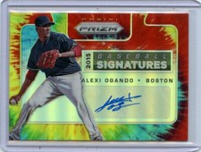 2015 PRIZM #19 ALEXI OGANDO AUTOGRAPH 
