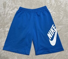 NIKE Skateboard SB Shorts Boys Medium 10-12 Years Athletic Dri-Fit Sky Blue