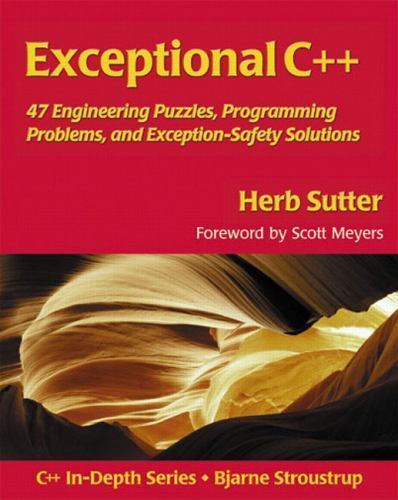 Exceptional C++: 47 Engineering Puzzles, Programming Problems, and Solutions - Picture 1 of 1