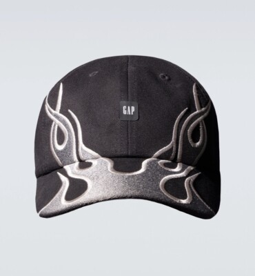 yeezy gap balenciaga cap Black YEEZY GAP BALENCIAGA キャップ