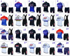 Maglia ciclismo bici uomo bianca manica corta 2023 nuova set pantaloncini GEL bavaglino