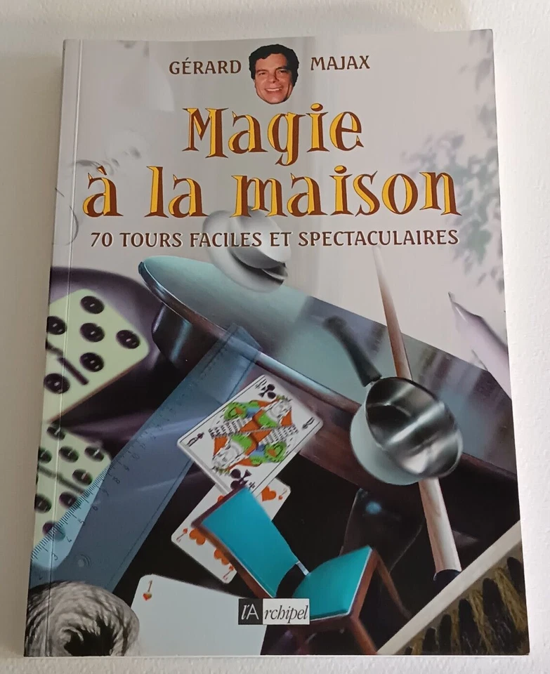 **GERARD MAJAX LIVRE MAGIE A LA MAISON 2004 - Photo 1/4
