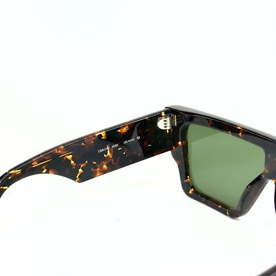 OFF-WHITE 14F OERI14F Brown Havana Green Unisex MARION Mask  display picture 2