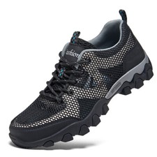 Mens Hiking Shoes Mesh Outdoor Running Tennis Walking Athletic Sneakers Casual