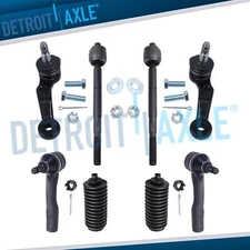 Front Lower Ball Joints Inner and Outer Tie Rod Ends for 2001 - 2005 Lexus IS300