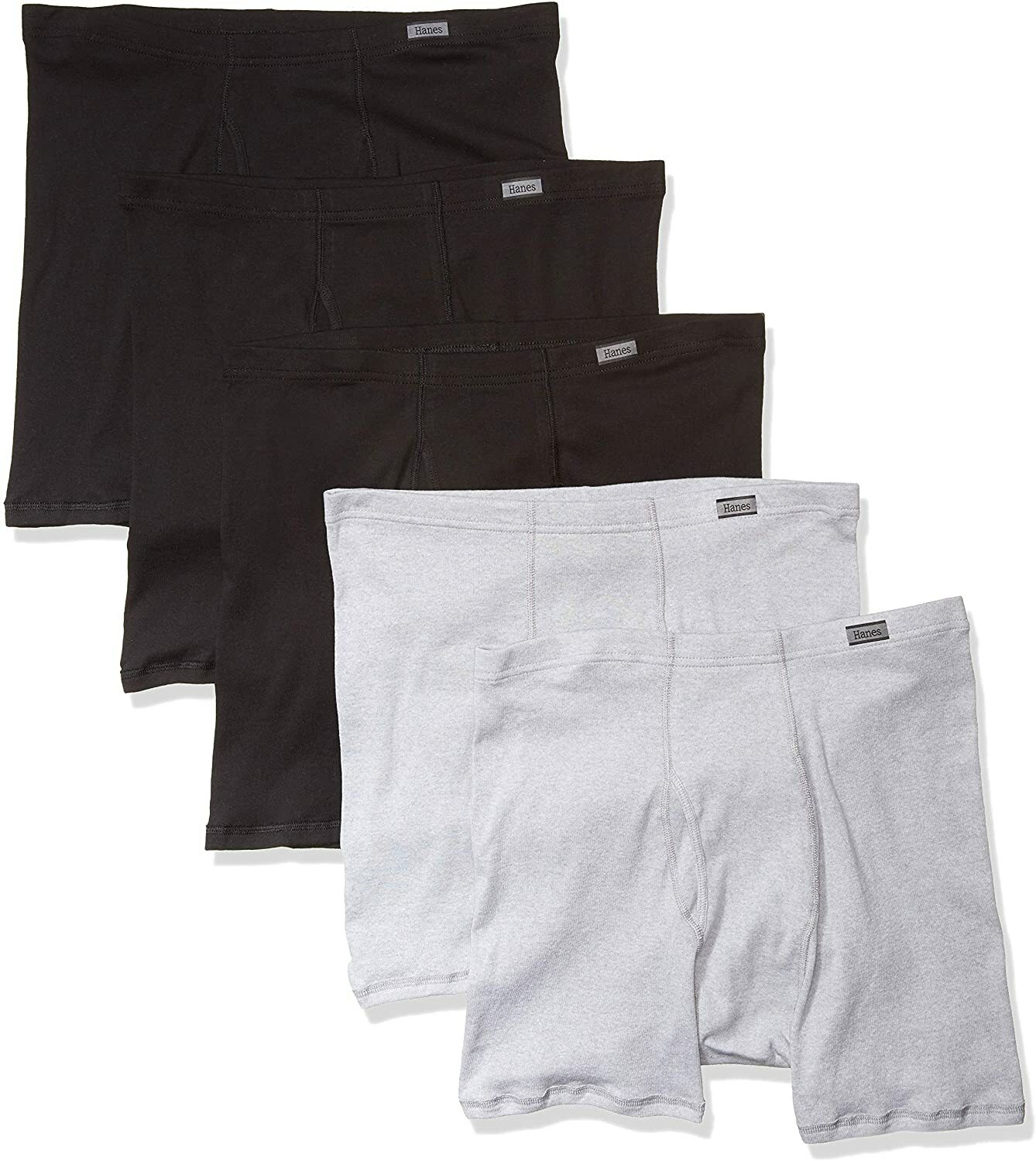 Hanes Men's Tagless ComfortSoft Waistband Boxer Briefs (5 Pack) eBay