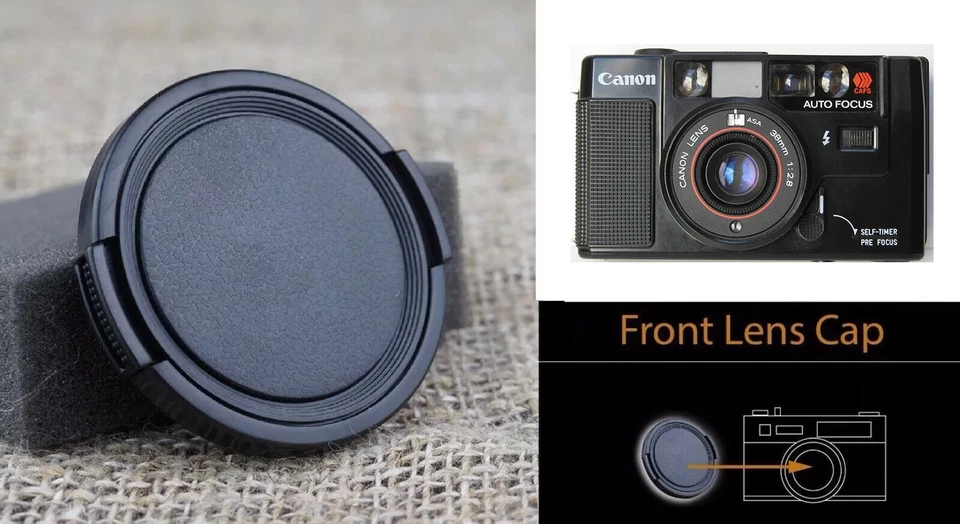 3STUFF Camera Lens cap Protective for Canon AF35M Sure Shot Autoboy