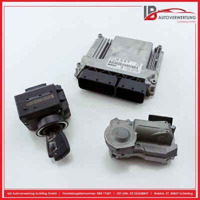 MERCEDES E-CLASS ESTATE W211 E220 CDI Engine ECU KIT A6461536079 BOSCH