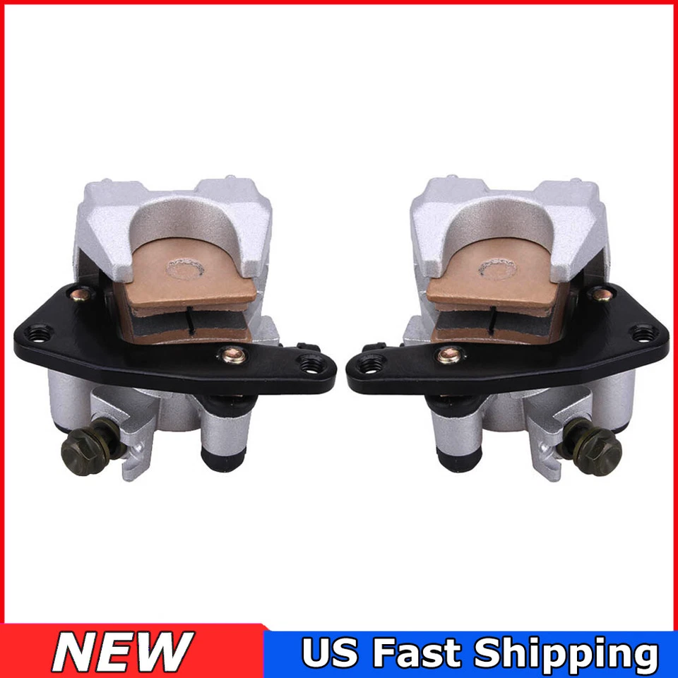 Front Left & Right Brake Calipers for Yamaha Big Bear 400 YFM400 4x4 2000-2012 Foto 3 de 4