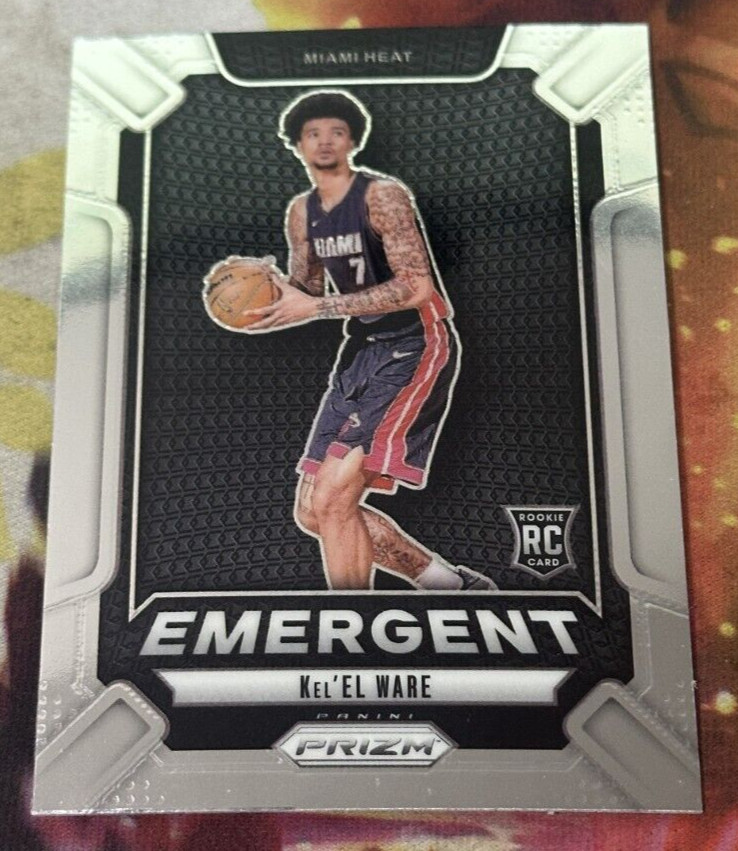 2024-25 Panini Prizm - Emergent Kel'el Ware #2 Silver Prizm (RC)