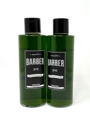 2X Marmara Barber Eau De Cologne Aftershave 500 ml