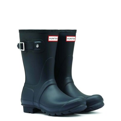 Hunter Original kurze Gummistiefel schwarz grün marine rot Größen 4 5 6 7 8