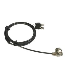 Universal Laptop Security Cable Lock T-Bar Kensington Style Keyed w/ 2 Keys