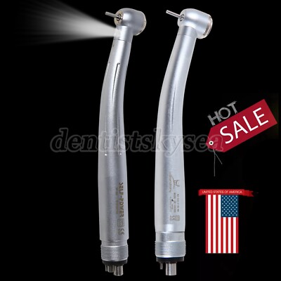 4Holes Dental Fiber Optic LED Egenerator / High Speed handpiece Turbine
