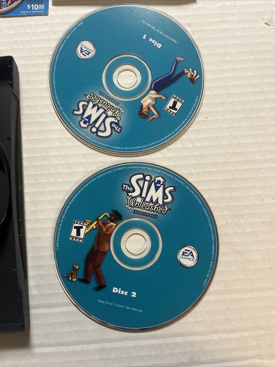 Sims: Unleashed Expansion Pack (PC, 2002) Discs In New Other Sims: Unleashed Expansion Pack (PC, 2002) Discs In New Other