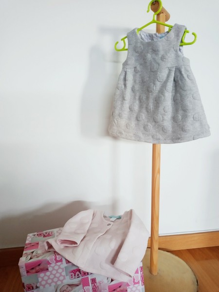 Vestido Bebe con chaqueta a juego