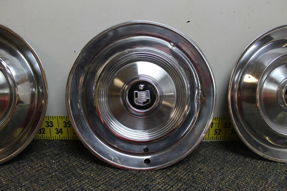 Оригинальный комплект из 4 колпаков ступицы 14 дюймов C0MY1130B 1961 Ford Monterey/Mercury Park Lane (429) - Изображение 4 из 4