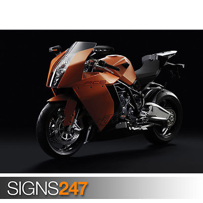 1190 Rc8 R Ktm 1000cc Road Bike KTM 1190 RC8 Poster Vibrant
