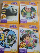 Fisher Pricerice ixl games Lot Of 4 Games Complete with Manuals Dora Manny Toy