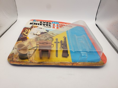 Evel Knievel Explorer Set SOLO ACCESSORI - Giocattoli ideali 1975 n. 3420-7 - Su scheda - Foto 5 di 11