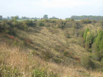 Foto 6x4 Fauld Krater und Denkmal Blick über den Südrand von S c2007