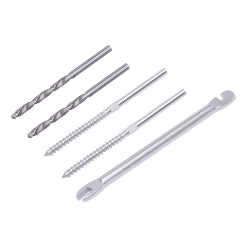 70 Pack T316 Stainless Steel Right&left Handed Thread Screws Deck Railing Kit - Picture 11 of 14