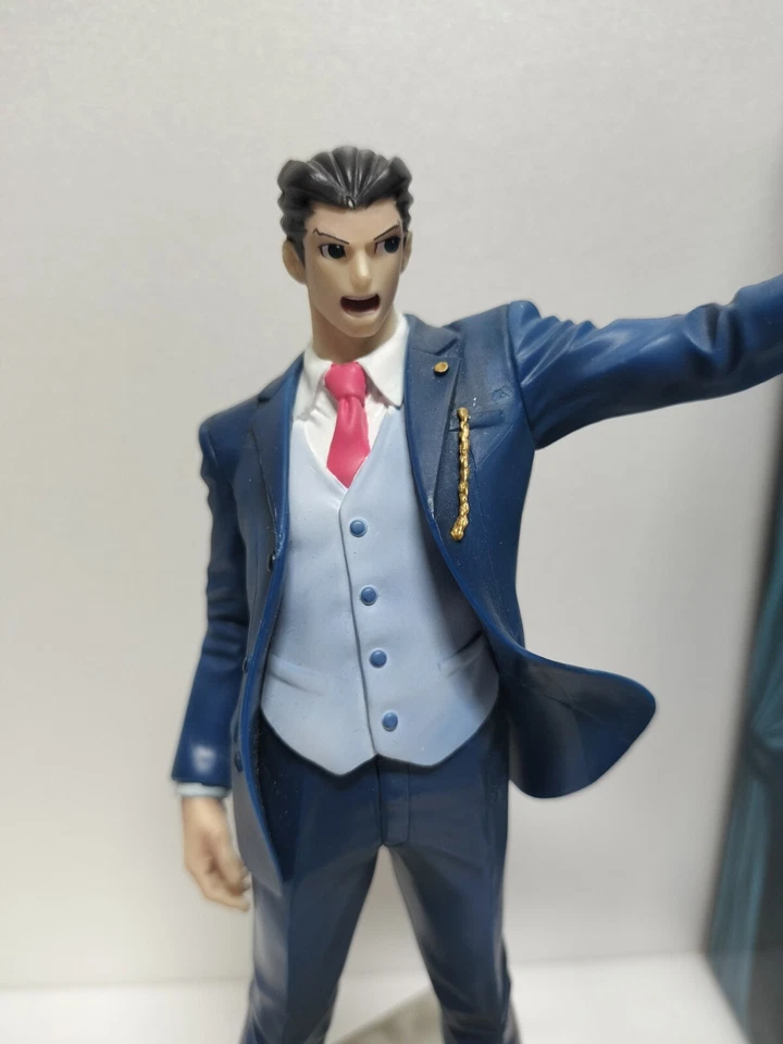 Figure Ace Attorney 5 Phoenix Wright Ryuichi Naruhodo e Capcom limite with Box - Image 2 of 4